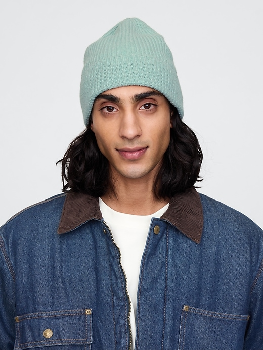 帽子 90's old gap multi border knit hat cn56850904.jpg