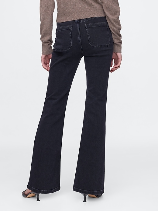 Image number 4 showing, High Rise '70s Flare Jeans