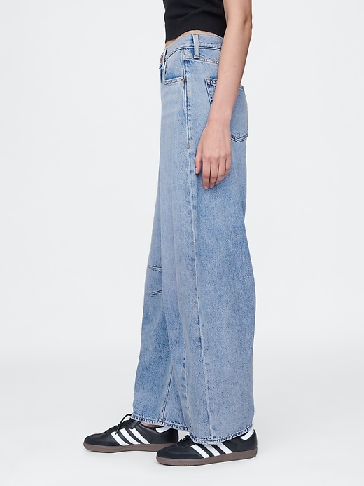 Image number 3 showing, High Rise UltraSoft Horseshoe Jeans