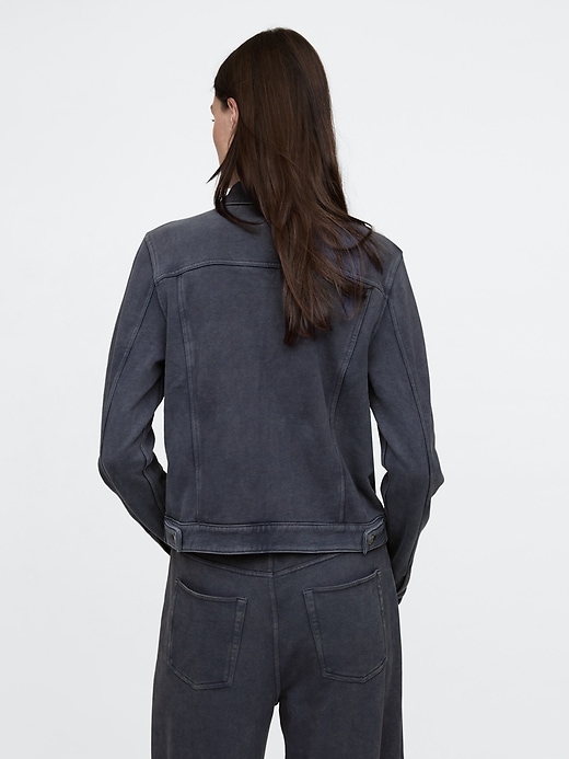 Image number 2 showing, Heavyweight French Terry Icon Denim Jacket