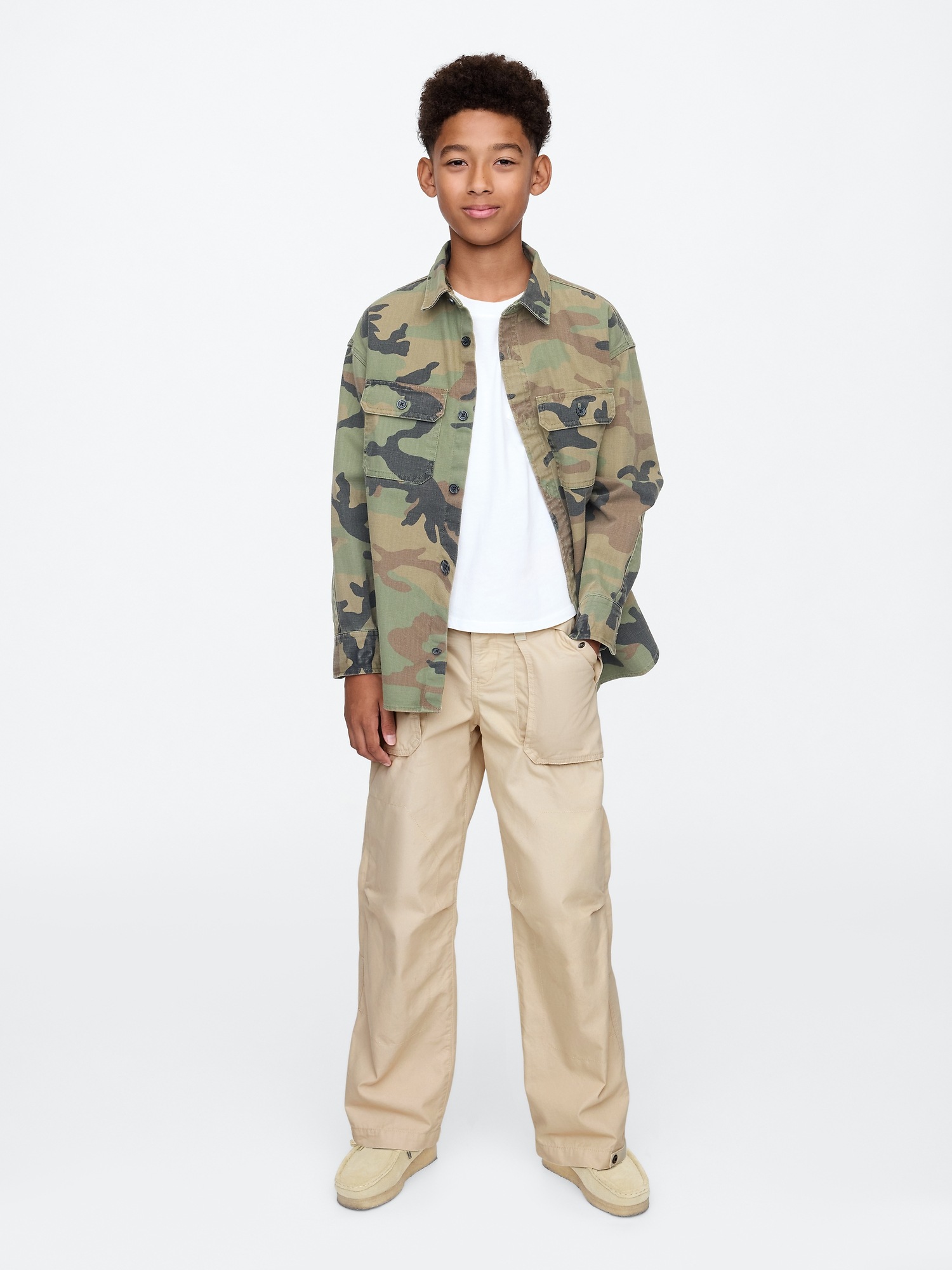 Детские брюки Gap Kids Loose Utility Pants