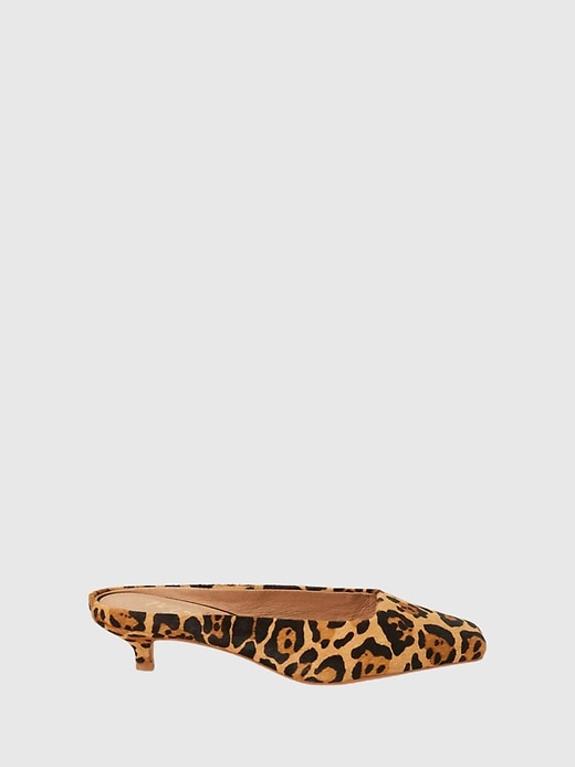 1 of 8 showing, with the color LEOPARD of product Classy Heeled Mule