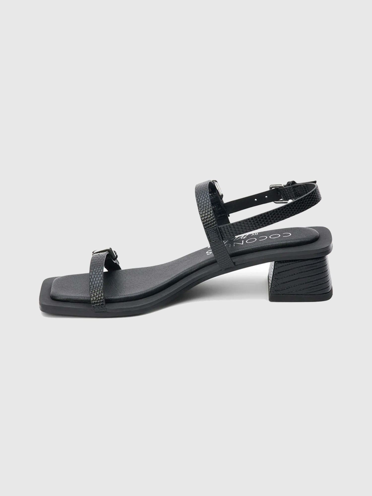 Женские сандалии Gap Maya Heeled Sandal, цвет: Чёрный — фото 3