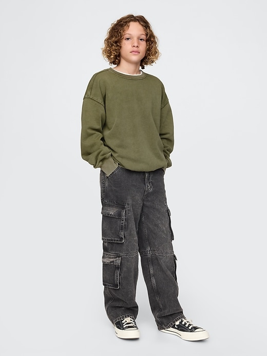 Image number 3 showing, Kids VintageSoft Sweatshirt