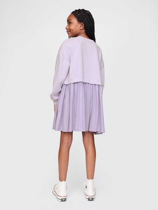 Image number 2 showing, Kids 2-in-1 VintageSoft Sweatshirt Dress