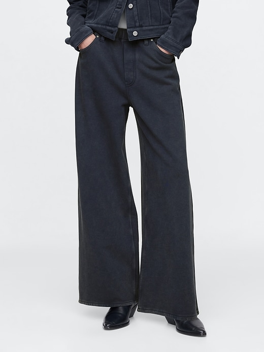 Image number 2 showing, Heavyweight French Terry Baggy Jeans
