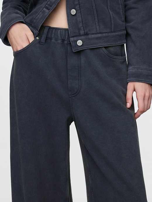 Image number 6 showing, Heavyweight French Terry Baggy Jeans