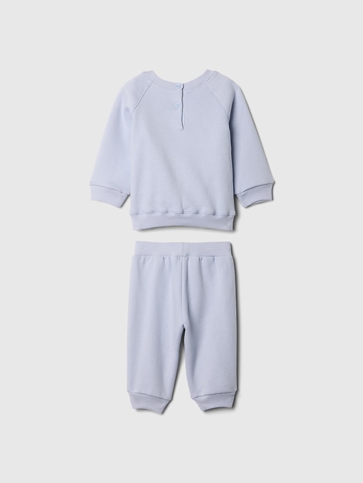 Image number 2 showing, Baby VintageSoft Bear Logo Sweat Set