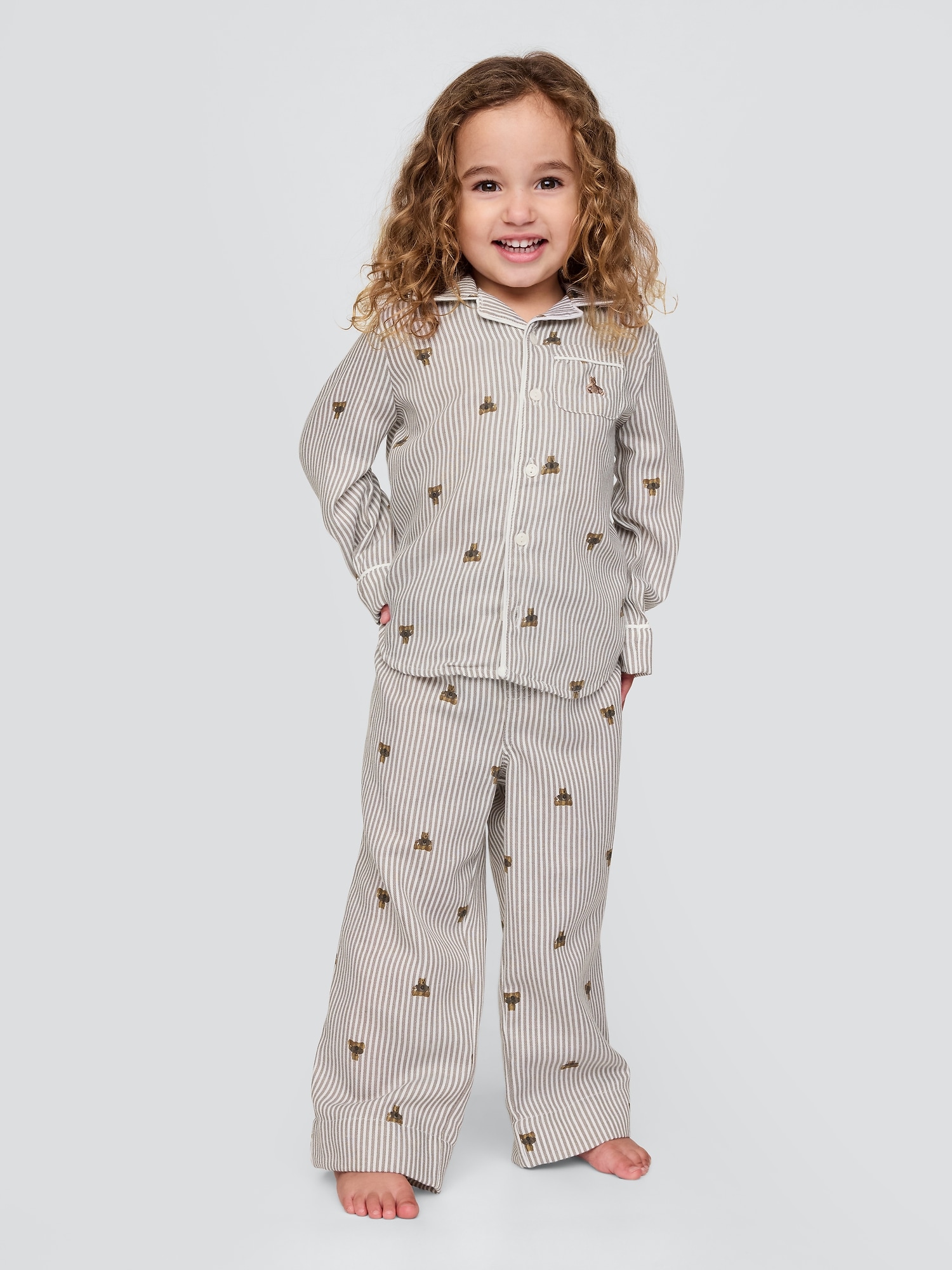 Baby & Toddler Recycled Flannel PJ set