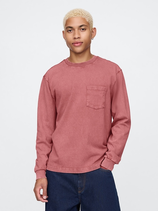 Image number 1 showing, Heavyweight Pocket T-Shirt