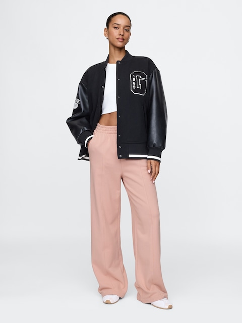 Heavyweight French Terry Seamed Straight Sweatpants