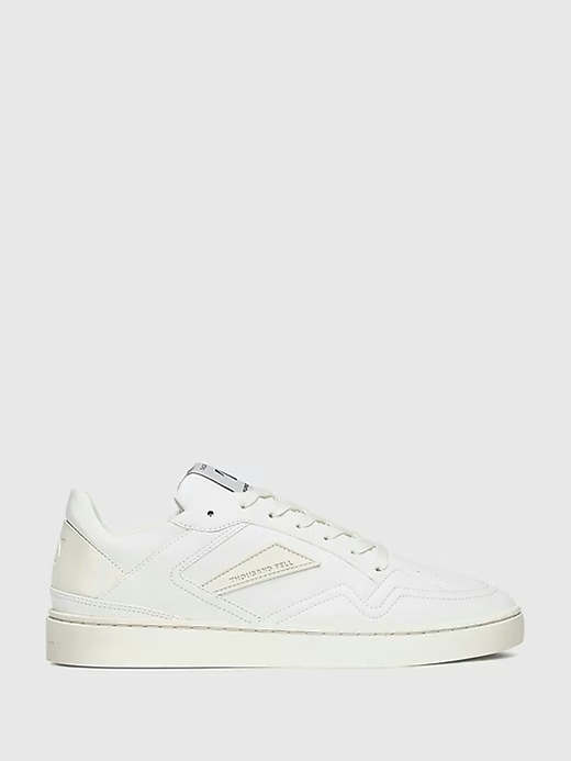 1 of 8 showing, with the color White of product Thousand Fell Womens Court Sneaker