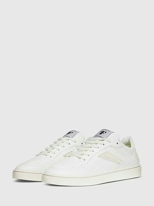 2 of 8 showing, with the color White of product Thousand Fell Womens Court Sneaker
