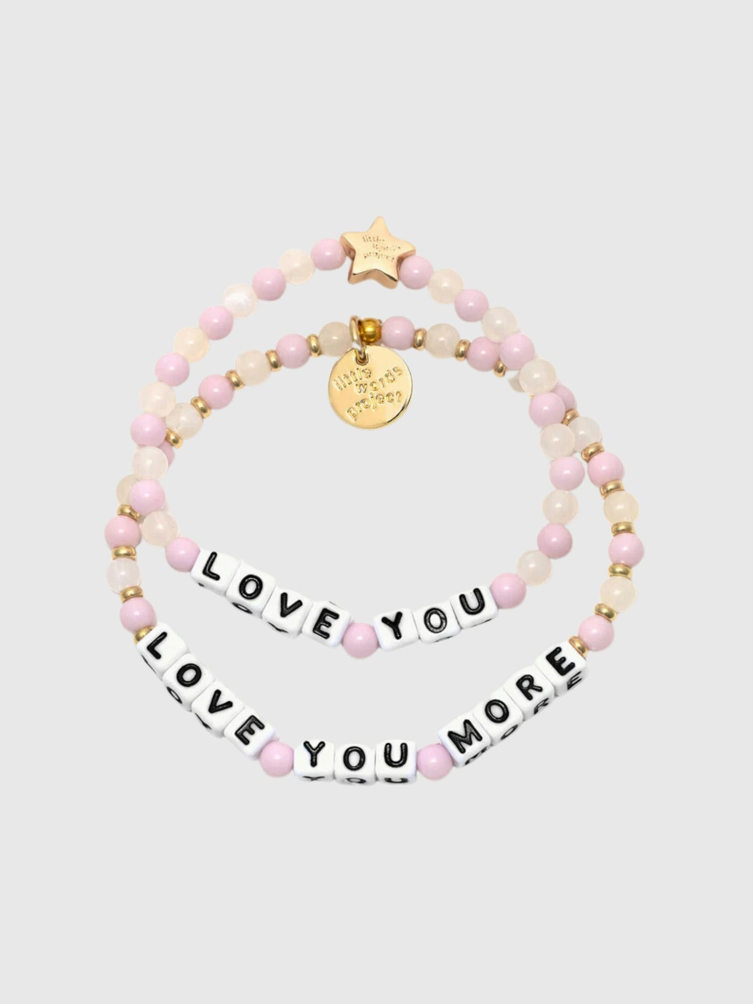 Little Words Project Love You More Family Bracelet Set