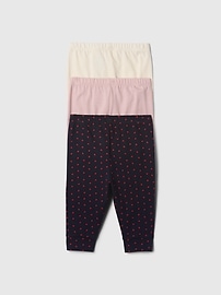 Baby First Favorites Organic Cotton Pull-On Pants (3-Pack)