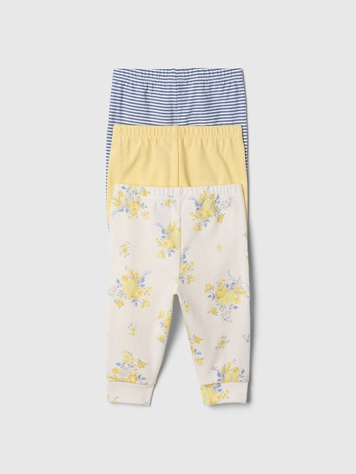 Image number 2 showing, Baby First Favorites Organic Cotton Pull-On Pants (3-Pack)