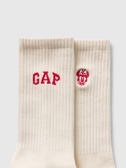 View large product image 2 of 7. Gap × Disney Logo Crew Socks