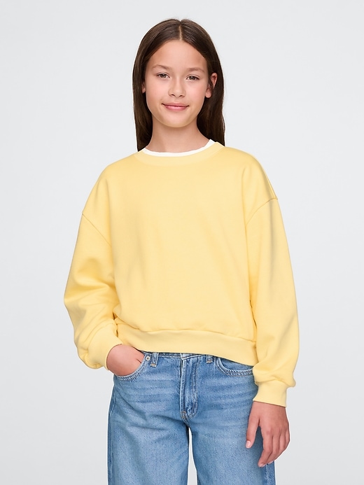 Image number 1 showing, Kids Vintage Soft Dolman Sweatshirt