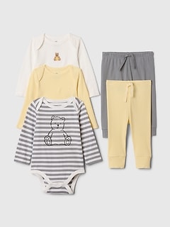 MEKE☺︎ ５点セット GU公式 | BABY(TODDLER)サマナルパンツ(10分丈)(ハート)+E