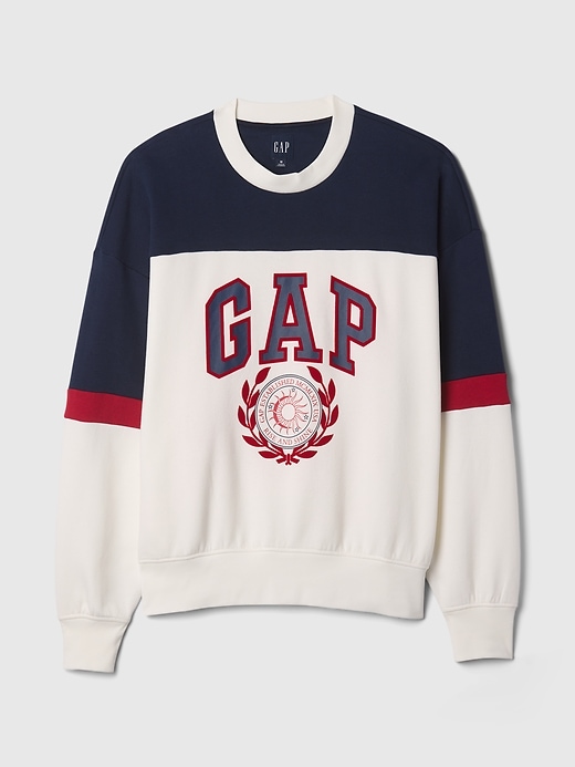 Image number 1 showing, VintageSoft Heavyweight Logo Sweatshirt