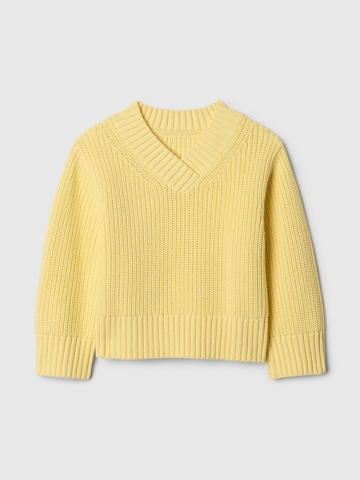 Image number 1 showing, Baby & Toddler  24/7 Split-Hem Boxy Sweater