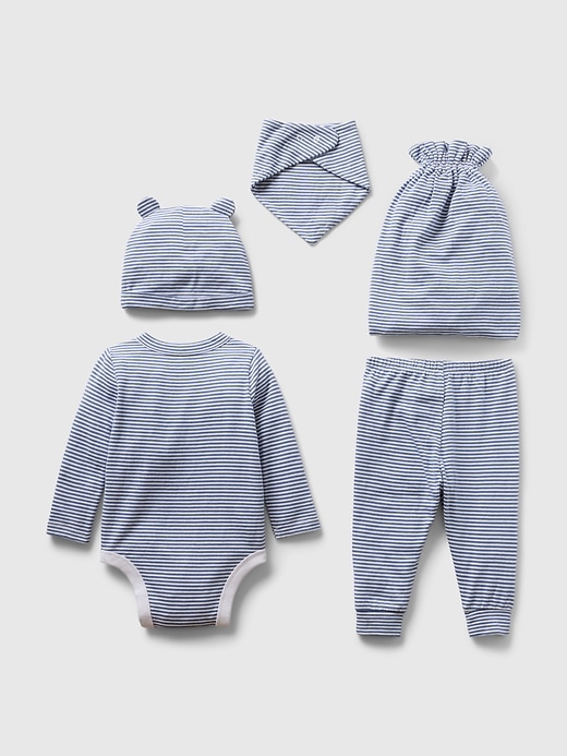 Image number 2 showing, Baby Organic Cotton 5-Piece Gift Set