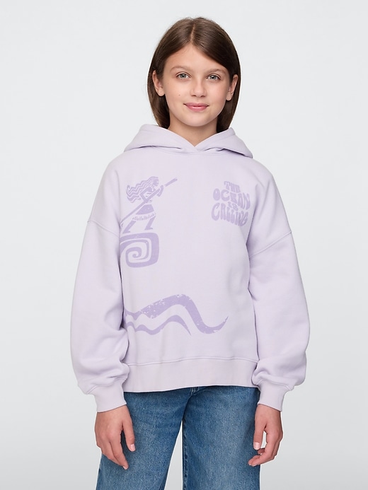 Image number 1 showing, Gap × Disney Kids VintageSoft Oversized Hoodie