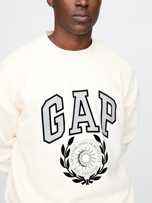 VintageSoft Heavyweight Logo Sweatshirt | Gap