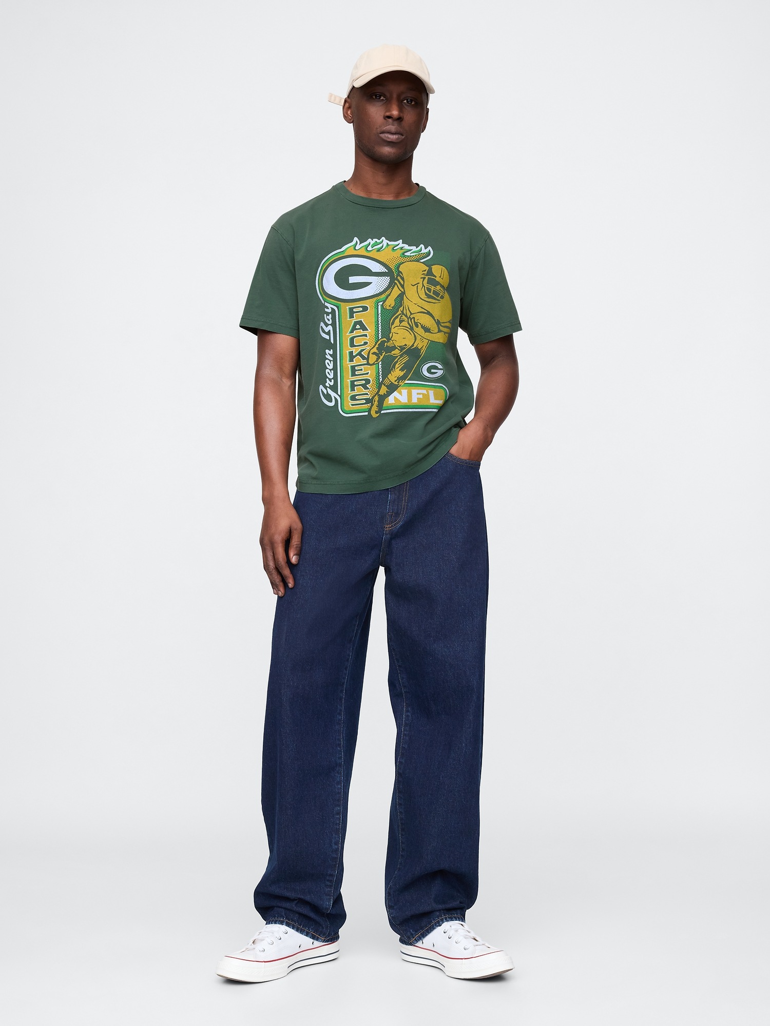 Мужские футболки Gap NFL San Francisco 49ers Graphic T-Shirt — фото 2