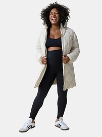 View large product image 9 of 12. Ingrid and Isabel Maternity Longline Puffer Jacket