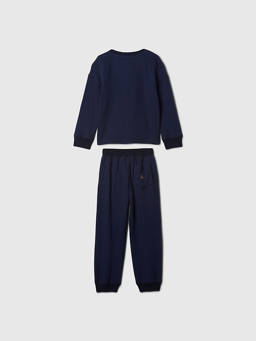 2 of 8 showing, with the color Dark night blue of product babyGap Duofold Outfit Set