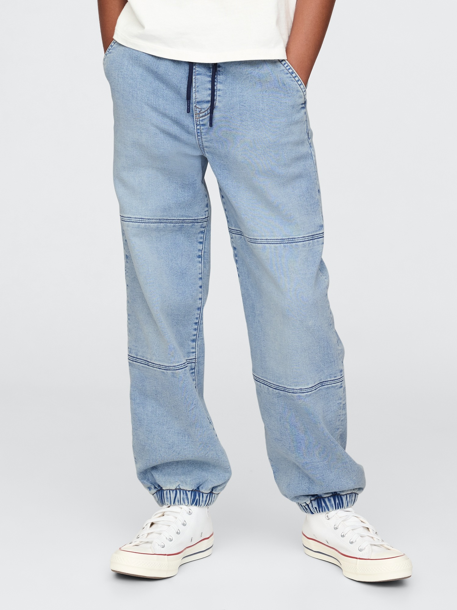 Детские джинсы Gap Kids Knit Relaxed Easy Jeans — фото 2