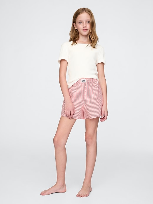 Image number 1 showing, Kids Recycled PJ Boxer Shorts