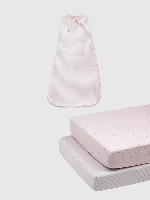 Image number 1 showing, babyGap 3 Piece Bedding and Sleep Sack Bundle