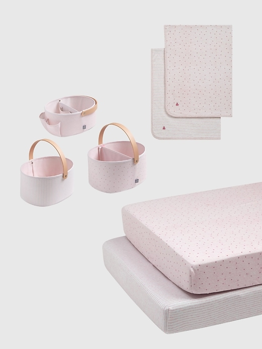 Image number 5 showing, babyGap 7 Piece Bedding and Storage Bundle