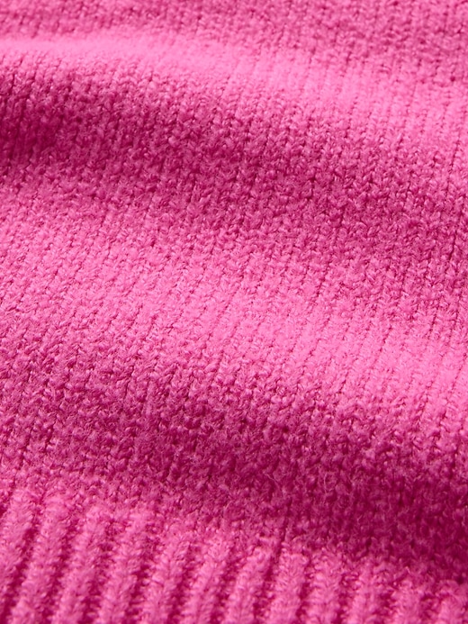 Image number 2 showing, CashSoft Cropped High V-Neck Sweater