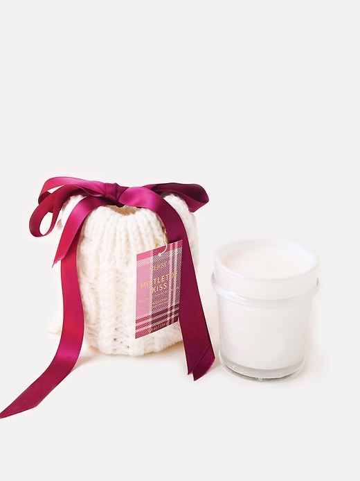 Image number 1 showing, Mersea Mistletoe Kiss Stocking Candle