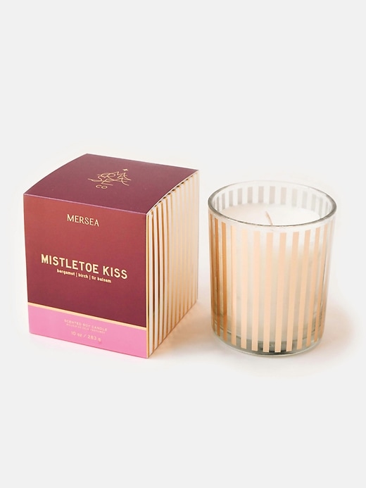 Image number 1 showing, Mersea Mistletoe Kiss Holiday Boxed Candle
