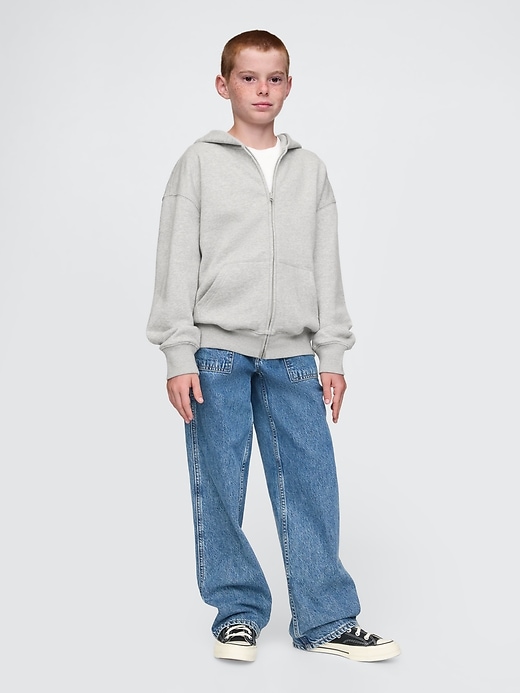 Image number 3 showing, Kids VintageSoft Zip Hoodie