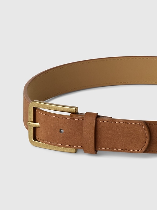 Image number 2 showing, Kids Vegan Leather Belt