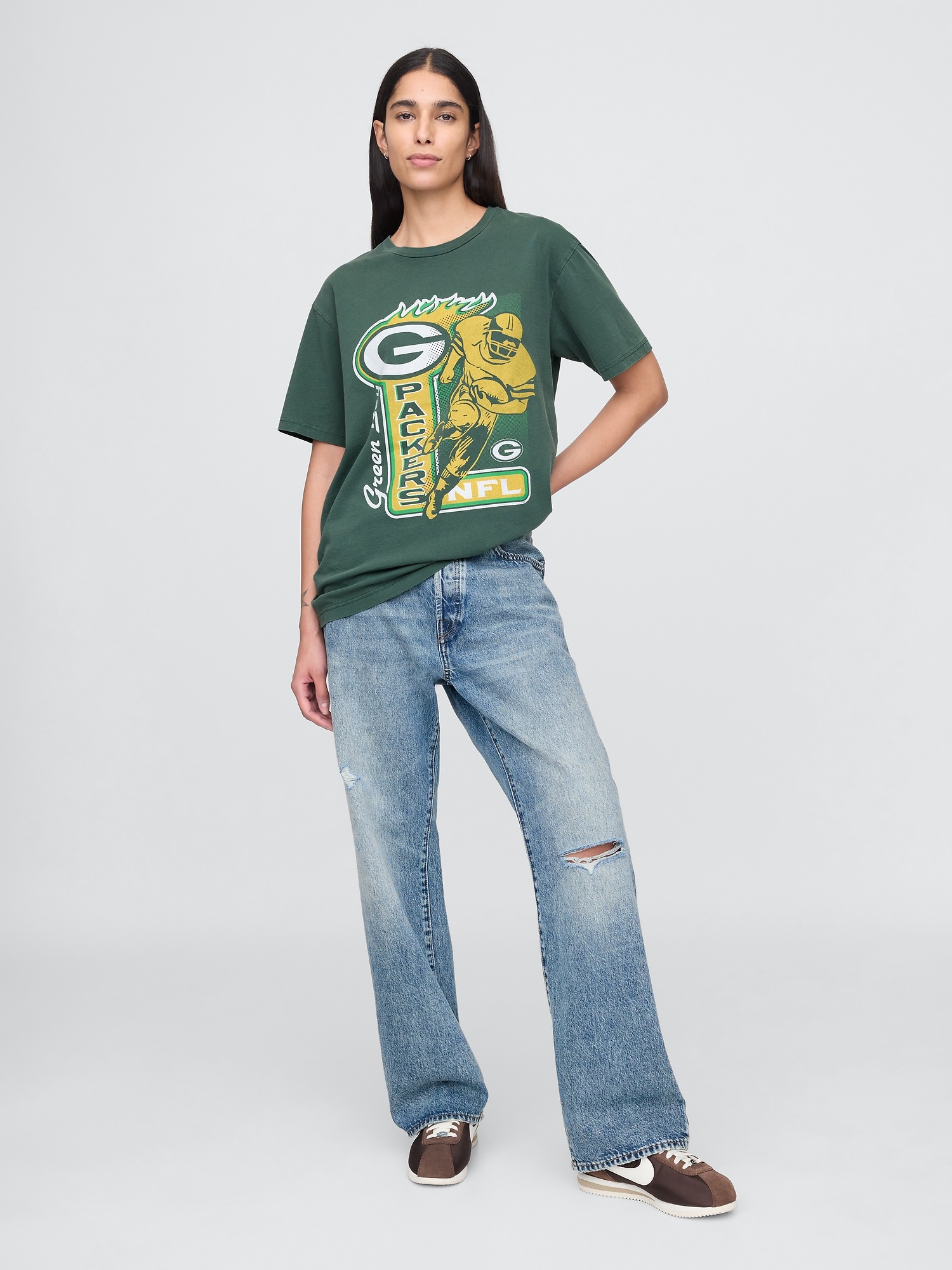 Мужские футболки Gap NFL San Francisco 49ers Graphic T-Shirt — фото 4