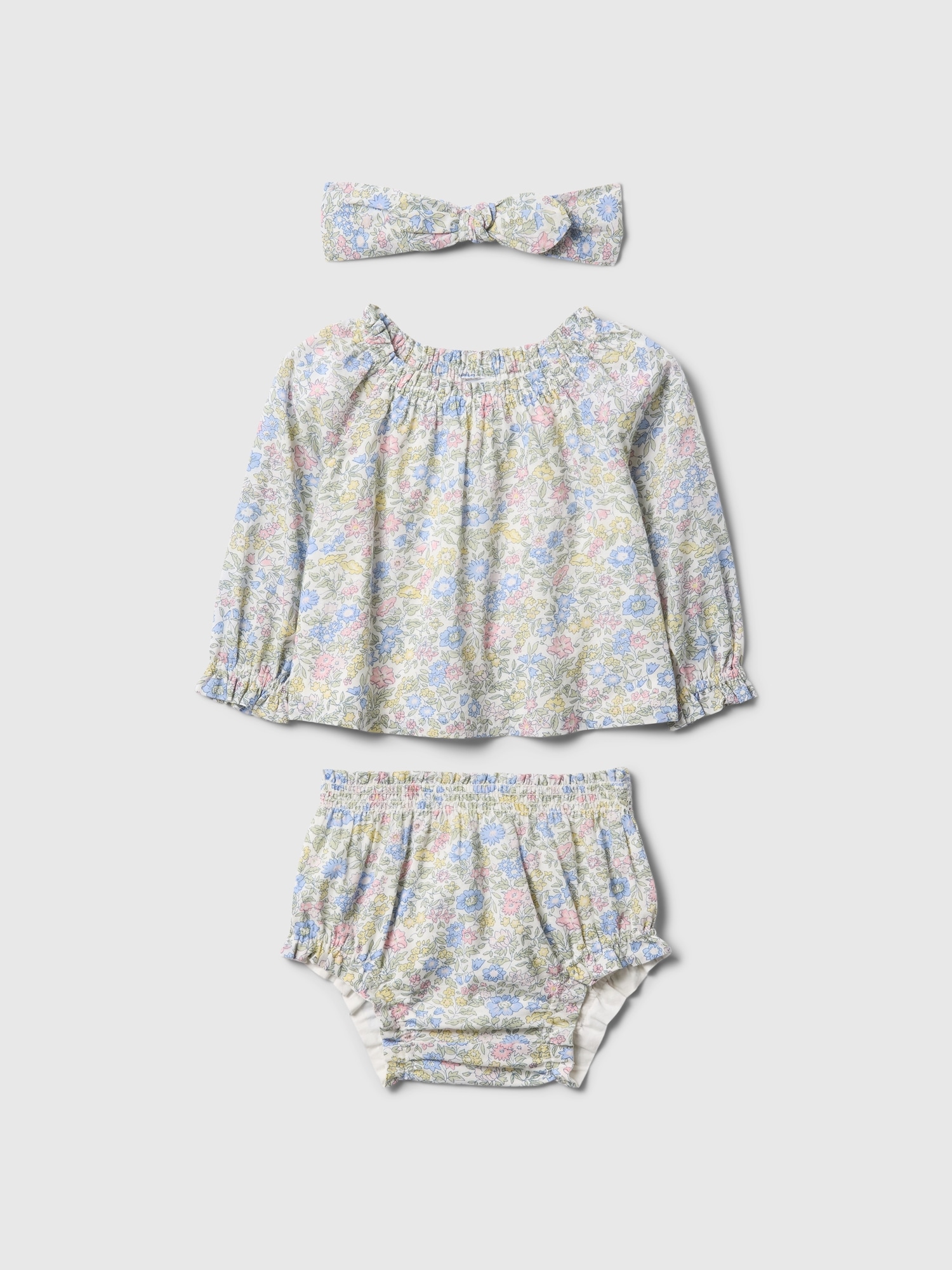 Baby Floral Outfit Set