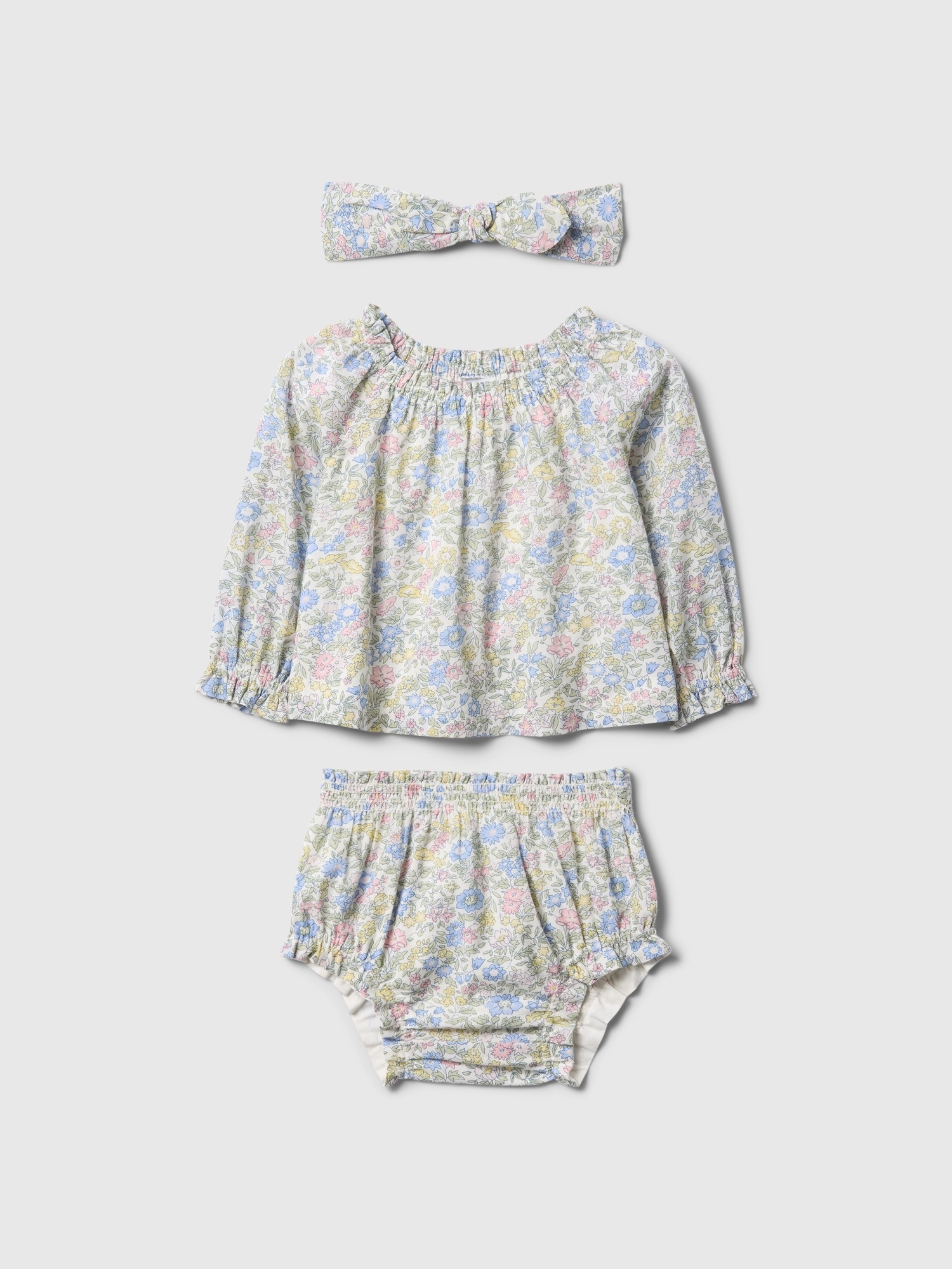 Baby Floral Outfit Set