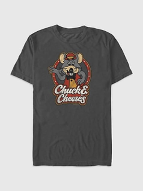 Chuck E Cheese Retro Logo Graphic T-Shirt