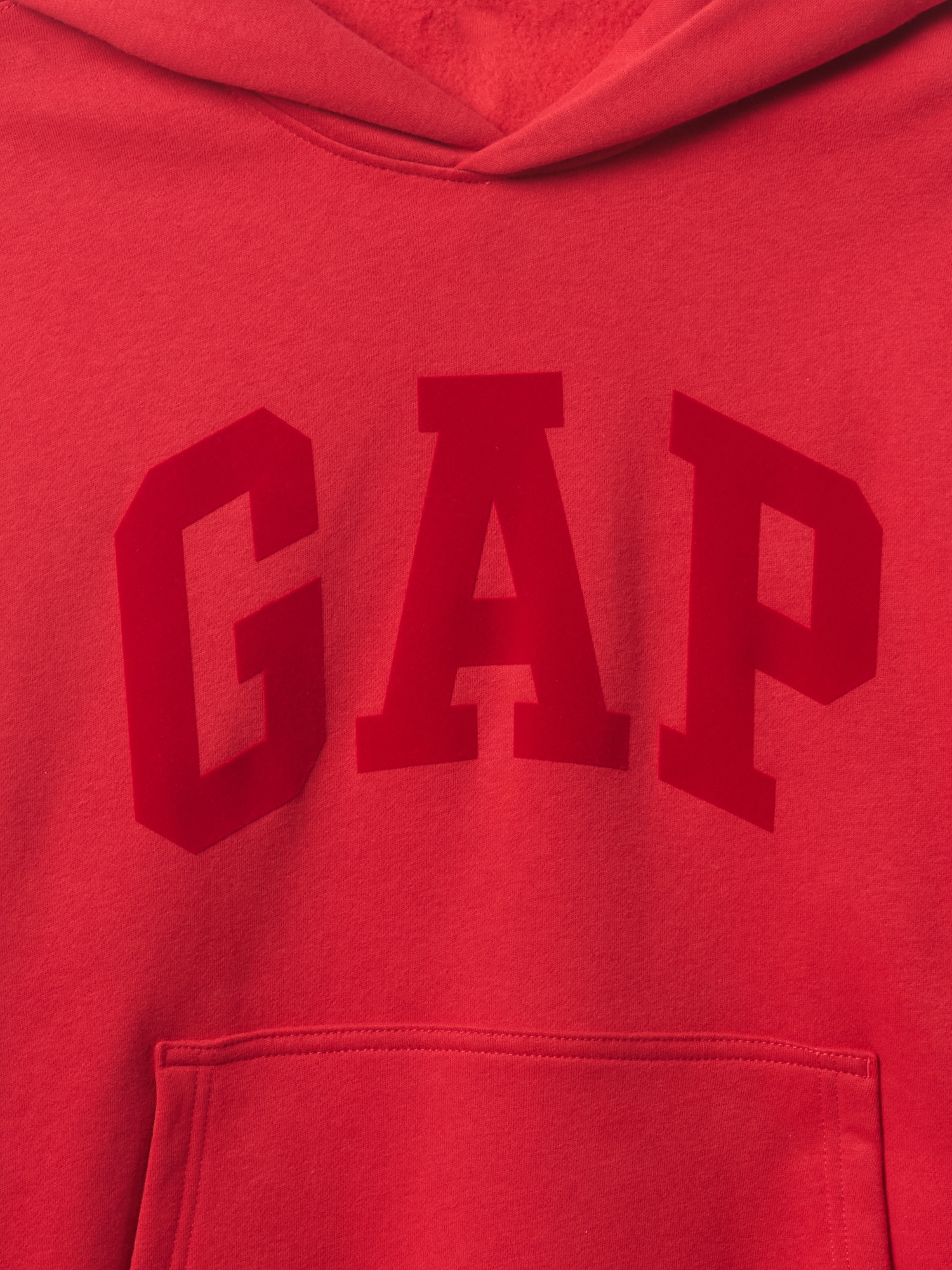 Red hoodie gap on sale