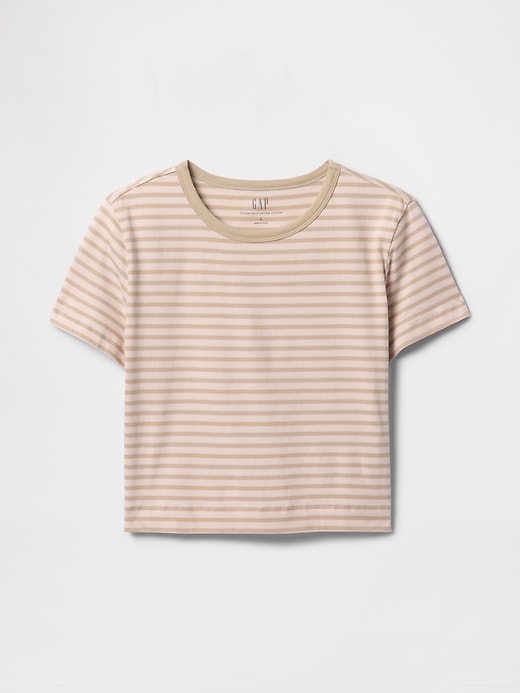 Image number 5 showing, Organic Cotton VintageSoft Cropped T-Shirt
