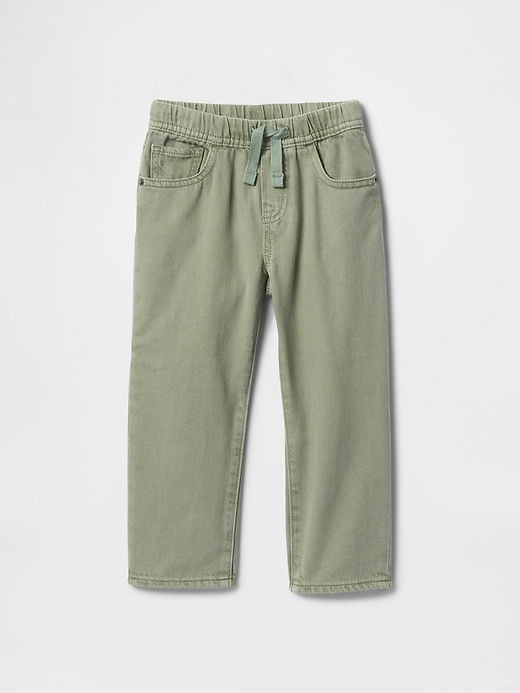 Image number 2 showing, Baby & Toddler UltraSoft Pull-On Baggy Jeans