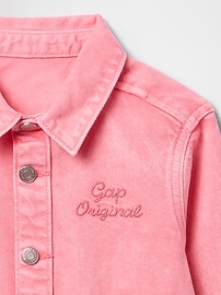 Baby & Toddler UltraSoft Denim Logo Chore Jacket