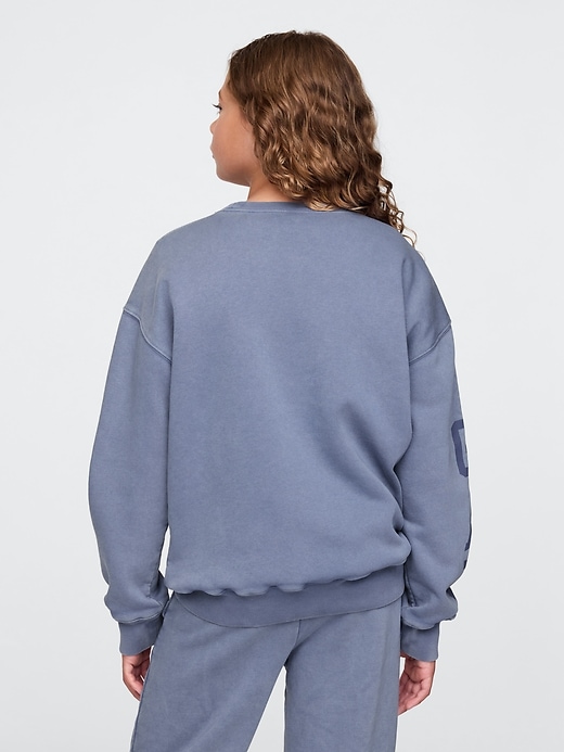 Image number 3 showing, Gap × Disney Kids VintageSoft Logo Sweatshirt