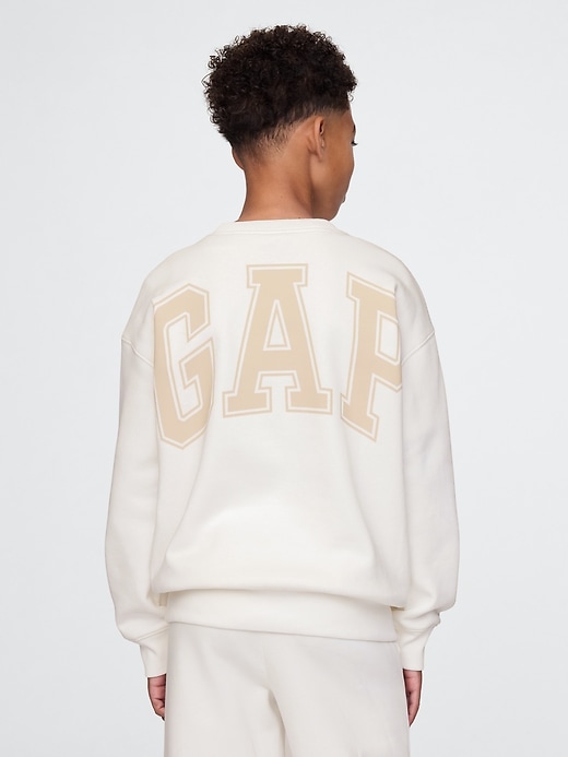 Image number 3 showing, Gap × Disney Kids VintageSoft Logo Sweatshirt